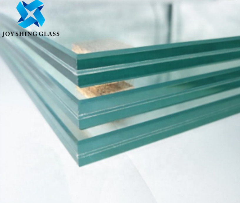 CE Low Iron Triple Laminated Glass 55.2mm 66.2mm خفف من سعر الزجاج الرقائقي