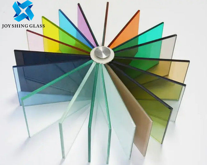 Ford Blue Float Glass 3660 * 2134mm لوح زجاجي ملون ملون