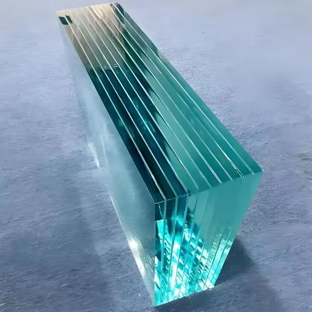 الاختيار المعماري الزجاج المصفوف ذو الانعكاس المنخفض الشفاف للغاية للمحلات الفاخرة واجهات المتاجر المطعم الفندق غرفة المعيشة السلم