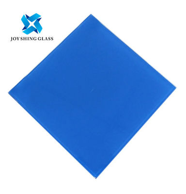 3mm-6mm المغلفة الزجاج الأزرق الداكن العاكس للنوافذ / البناء
