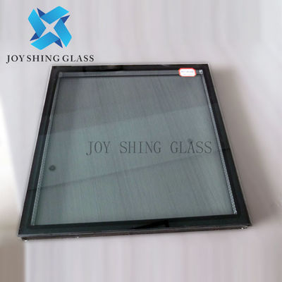 تظليل أشعة الشمس Low-E Float Glass 6 + 12A + 6 زجاج عازل مقوى رمادي أزرق
