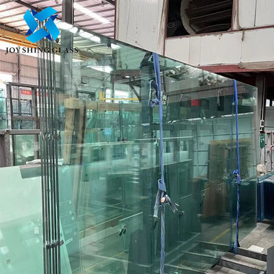أوراق الزجاج المصفوفة من الحديد المنخفض 3300 * 2440mm مع طبقة SGP