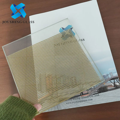 الزجاج المصفوف الزخرفي 8+8 الزجاج المصفوف EVA Interlayer