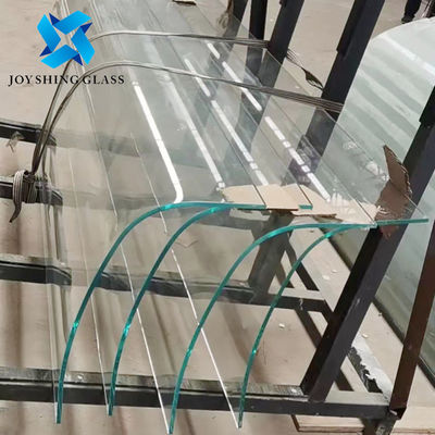 زجاج ثقيل ثقيل ثقيل ثقيل ثقيل للدرج المنحني