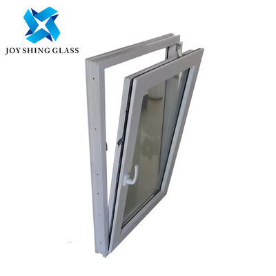 Upvc يميل ويتحول النوافذ مع الشاشات